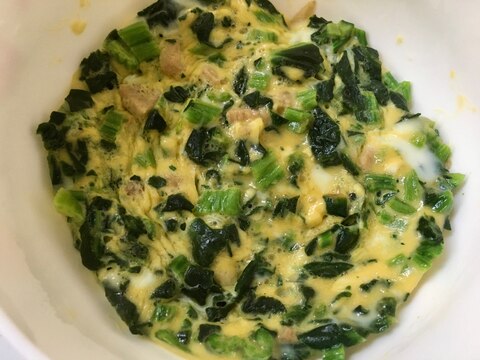 幼児食 レンジでほうれん草の卵とじ レシピ 作り方 By えみすけ0309 楽天レシピ 幼児食 レンジでほうれん草の卵とじ レシピ 作り方 By えみすけ0309 楽天レシピ